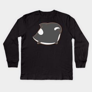 Guild Wars 2- Orca Quaggan Swimming Kids Long Sleeve T-Shirt